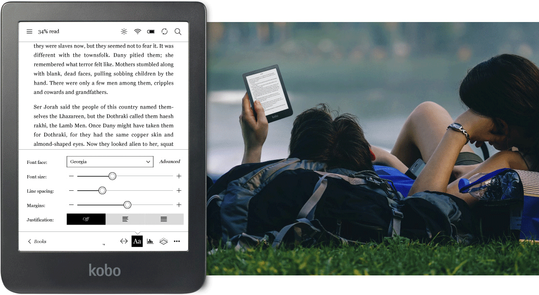 Kobo Clara HD 6" Carta Touchscreen E-Reader - $80+FS - Certified Refurbished @ Kobo