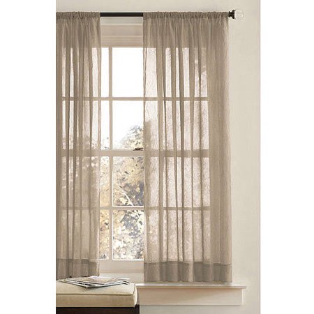 Walmart Sheer Curtain Panel 2 Slickdeals Net