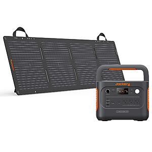 Jackery 1000 v2 Portable Power Station + 1x 100W Mini Solar Panel - $599 Shipped