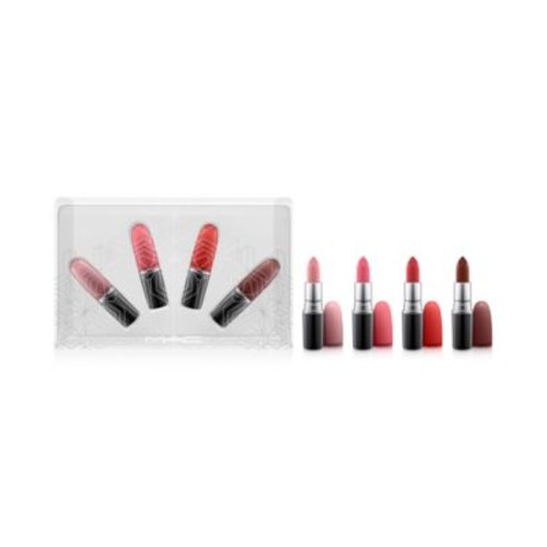MAC Cosmetics 4-piece Snow Ball Holiday Lipstick Set - $22.12 w/ free shipping