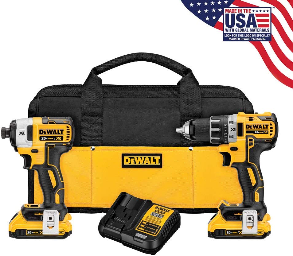 Dewalt DCK283D2 XR Brushless combo impact and drill
