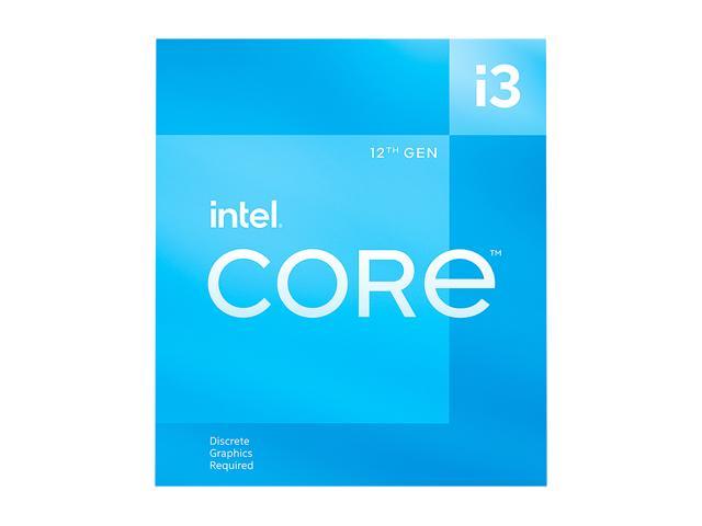 Intel Core i3-12100F 3.3 GHz 4C/8T LGA-1700 CPU (BX8071512100F) + Free Shipping $101.99