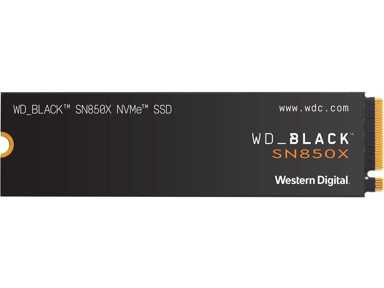 2TB WD_BLACK SN850X NVMe M.2 2280 PCIE4.0x x4 (Without Heatsink) + Free Shipping $152.99