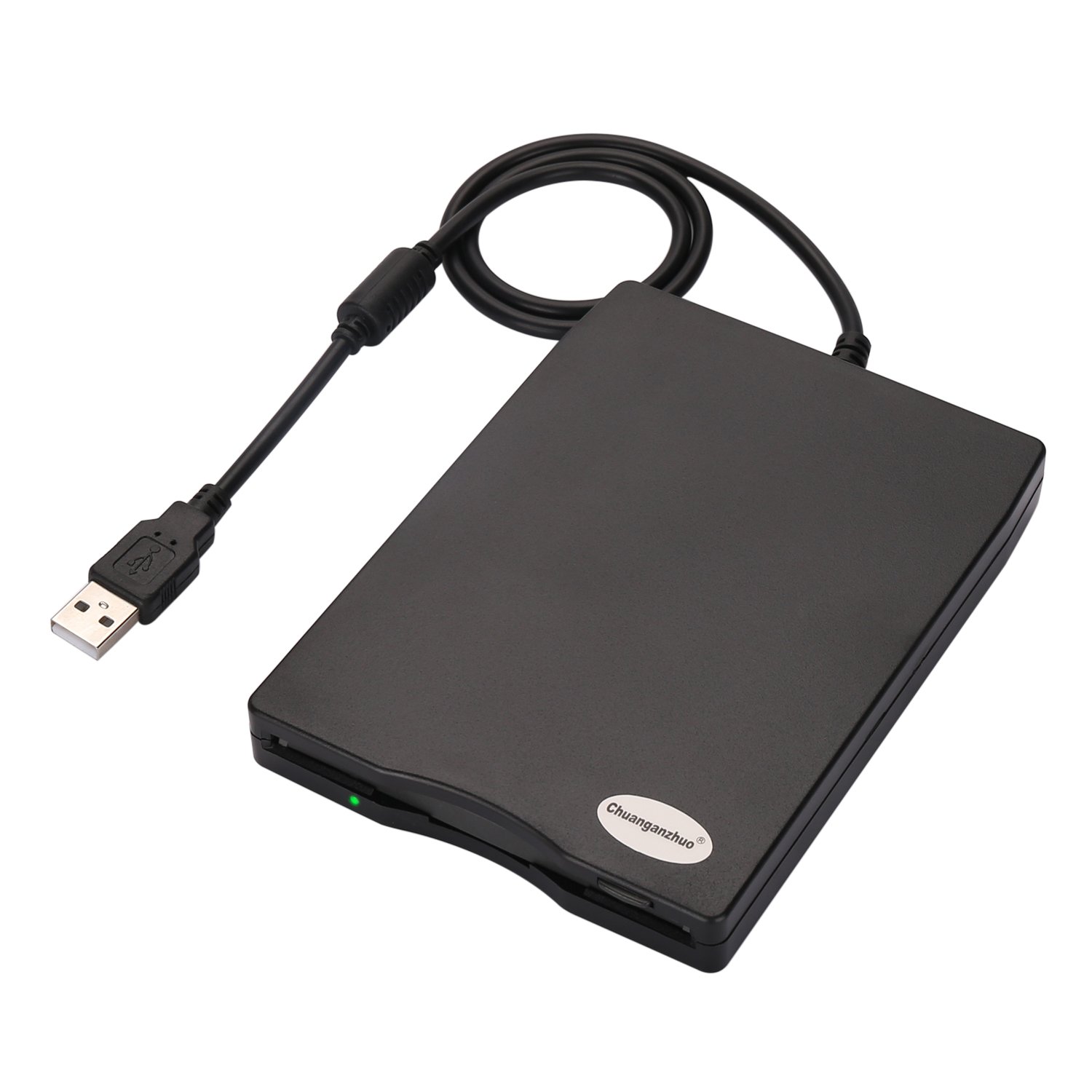 $21 3.5 floppy disk reader powered External Portable 1.44 MB capacity, for PC Windows 2000/XP/Vista/7/8 or highe, Plug and Play Amazon FSSS or Prime