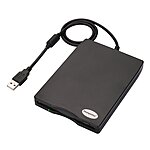 $21 3.5 inch floppy disk reader USB powered External Portable Reader 1.44 MB capacity, for PC Windows 2000/XP/Vista/7/8 or highe, Plug and Play Amazon FSSS or Prime