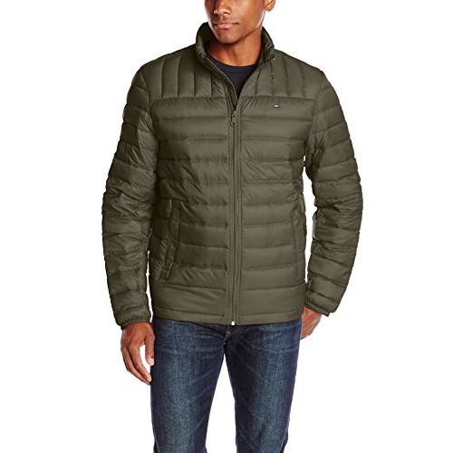 Tommy hilfiger men's packable puffer jacket cheap