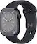 Apple Geek Squad Certified Refurbished Watch Series 8 (GPS) 45mm Aluminum Case with Midnight Sport Band - M/L - Midnight - (2022) $169.99