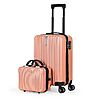 Hikolayae Value Pack 2-Piece Hardside Spinner Luggage Set $29.99 @ Kohl's