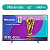 Hisense 65&amp;quot; Class 4K UHD LCD Roku Smart TV HDR R6 Series 65R6E4 $328