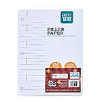 Pen+Gear 150ct Filler Paper Wide Ruled  10.5 x 8  @ $0.84 with free store pickup