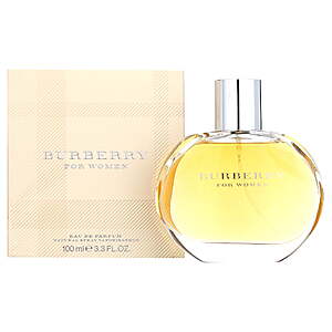 ($98 Value) Burberry Classic Eau De Parfum Spray, Perfume For Women, 3.3 Oz $35.14