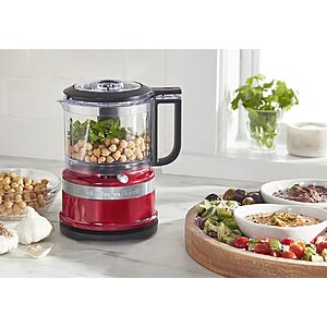 KitchenAid KFC3516ER 3.5 Cup Food Chopper, Empire Red, One Size $44.95