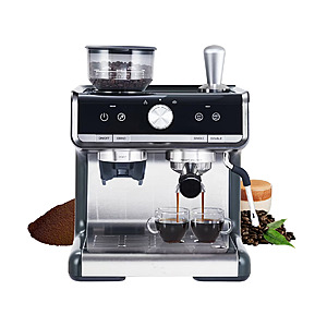 Espresso Machine With Grinder And Frother,20 BAR Professional Espresso Maker $330
