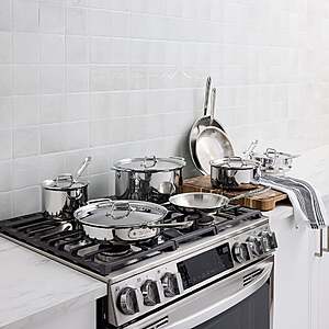 All-Clad D3 13-piece Stainless Steel Cookware Set $649.99