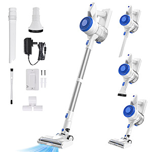 CareVac Cordless Stick Vacuum Cleaner Lightweight for Carpet Hard Floor Pet Hair $49.99