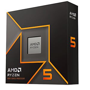 AMD Ryzen™ 5 9600X 6-Core, 12-Thread Unlocked Desktop Processor $184