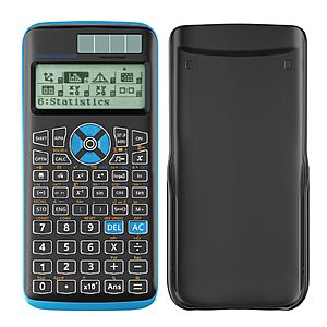 Scientific Calculators,Rudnia Calculator Desktop with 4-line Display,10+2 Digits and 552 Function Calculator,School Supplies $9.99