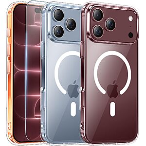 Temdan for iPhone 18 Pro Case/iPhone 17 Pro Case, Clear $5.38