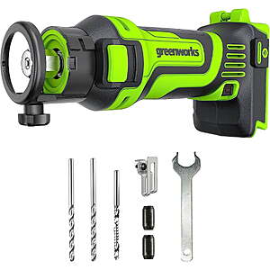 Greenworks 24V Cordless Speed Saw Rotary Cutter (Tool Only) $27.59