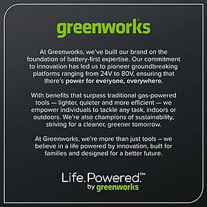 Greenworks 24V Brushless Compact Router, Tool-Only (Battery and Charger Sold Separately) $83.99