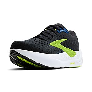 Brooks Men’s Ghost Max 3 Neutral Running & Walking Shoe - Black/Navy/Acid Lime - 10.5 Medium $94.95