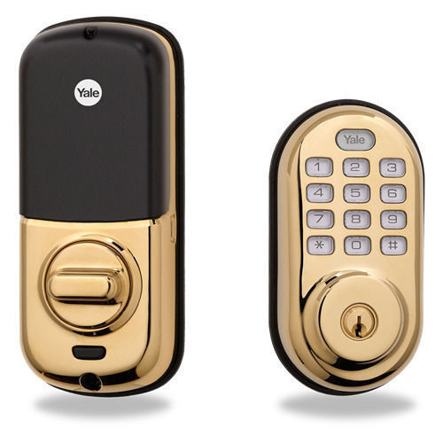 Yale Electronic Push Button Deadbolt Motorized Lock Zwave Alexa
