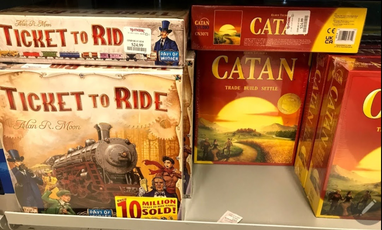 Catan and Ticket to Ride - $24.99  and More Board Game @TJMaxx & Marshalls - In Store