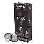 Gimoka 100 pack Coffee Capsule Compatible with the Nespresso OriginaLine Machine Deciso - amazon - $20.92 or less