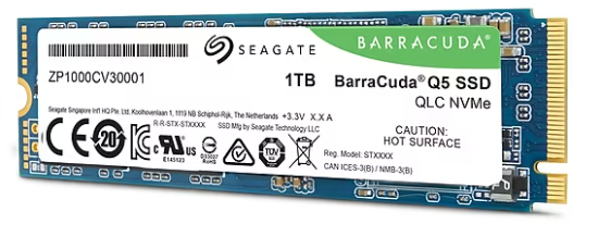 $5.46 1TB SSD Seagate BarraCuda M.2 QLC Solid State Drive on clearance at Staples B&M, YMMV!!!