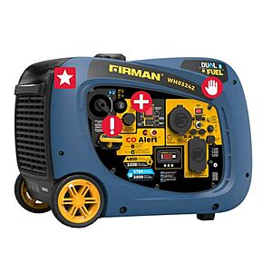 Firman dual fuel generator new arrivals