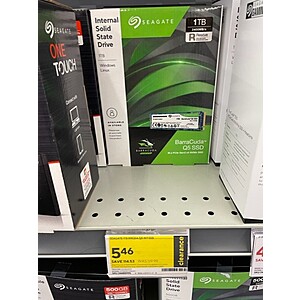 5.46 1TB SSD Seagate BarraCuda M.2 QLC Solid State Drive on