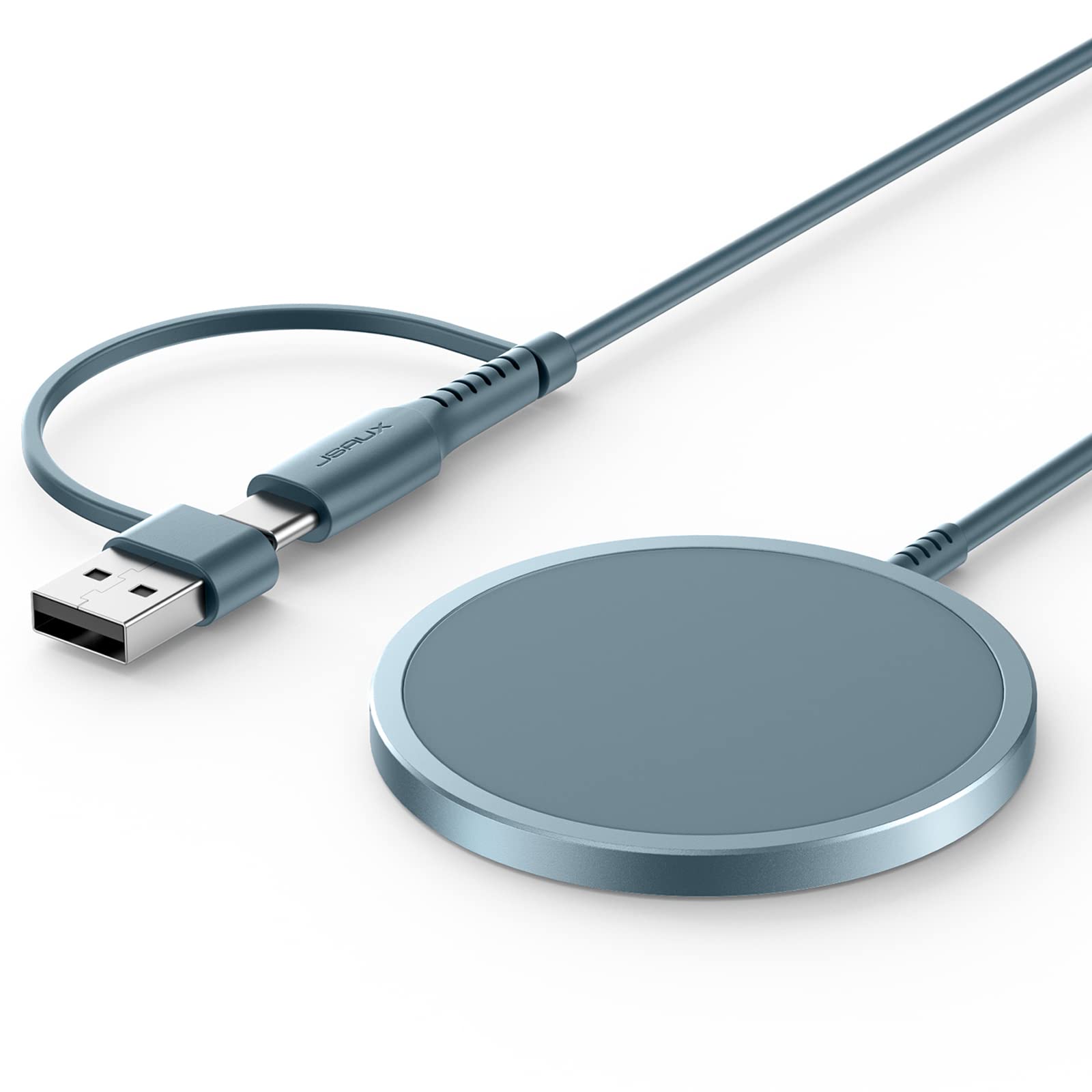 JSAUX Magsafe Magnetic Wireless Charger 40% off with 2 or more $18.99