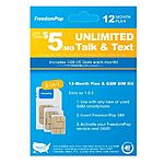 FreedomPop 1GB 12-Month Prepaid SIM $14.98 Clearance at some Target B&amp;M Stores (YMMV)