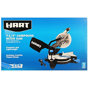 Hart compound top miter saw htms