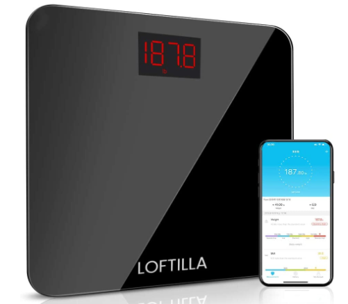 Loftilla Digital Body Weight Scale BMI Scale $14.99 @Amazon