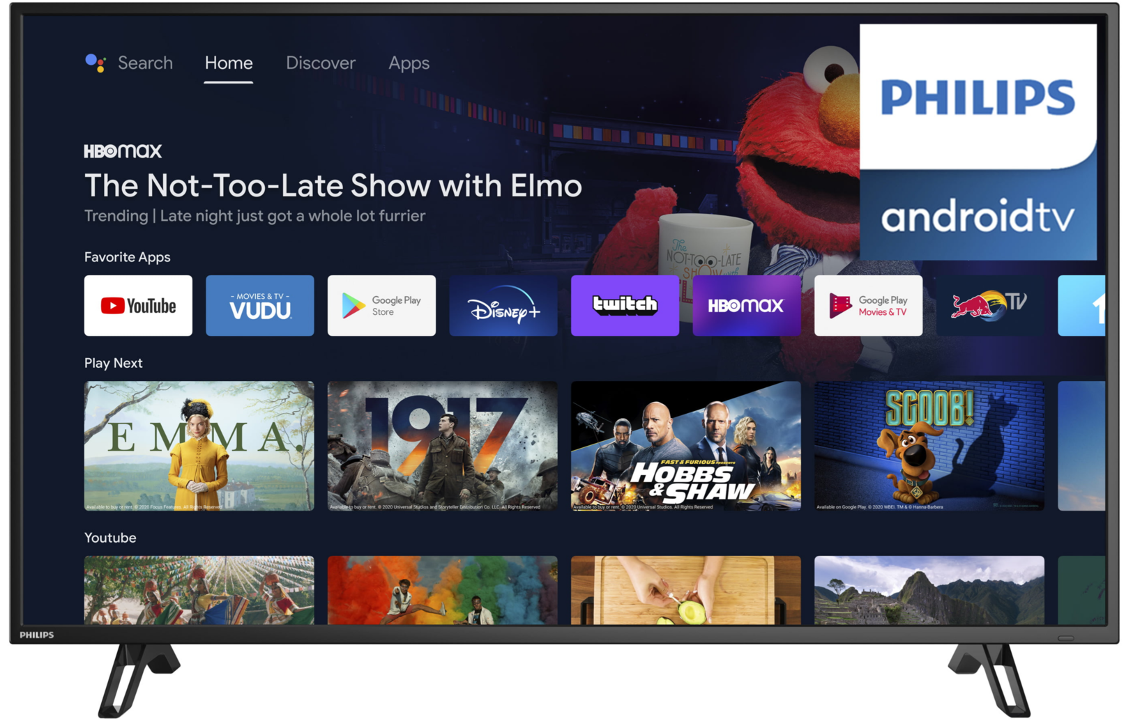 Philips 43" Class 4K Ultra HD (2160p) Android Smart LED TV with Google Assistant (43PFL5766/F7) - Walmart.com $169 YMMV