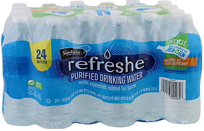 Friday 5/26 Only At Albertsons SoCal: $2 Ea Signature SELECT® Purified Drinking Water 24 pack, 16.9 oz. MEMBER PRICE +CRV. Limit 4.