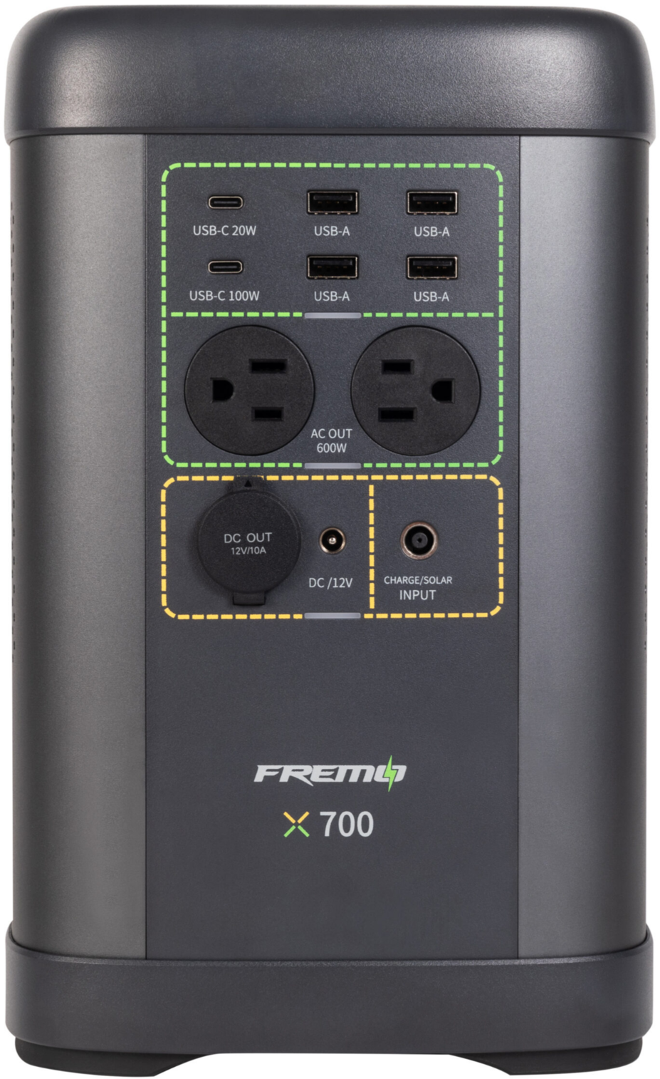 Fremo portable power station x700 662wh LFP battery for $450