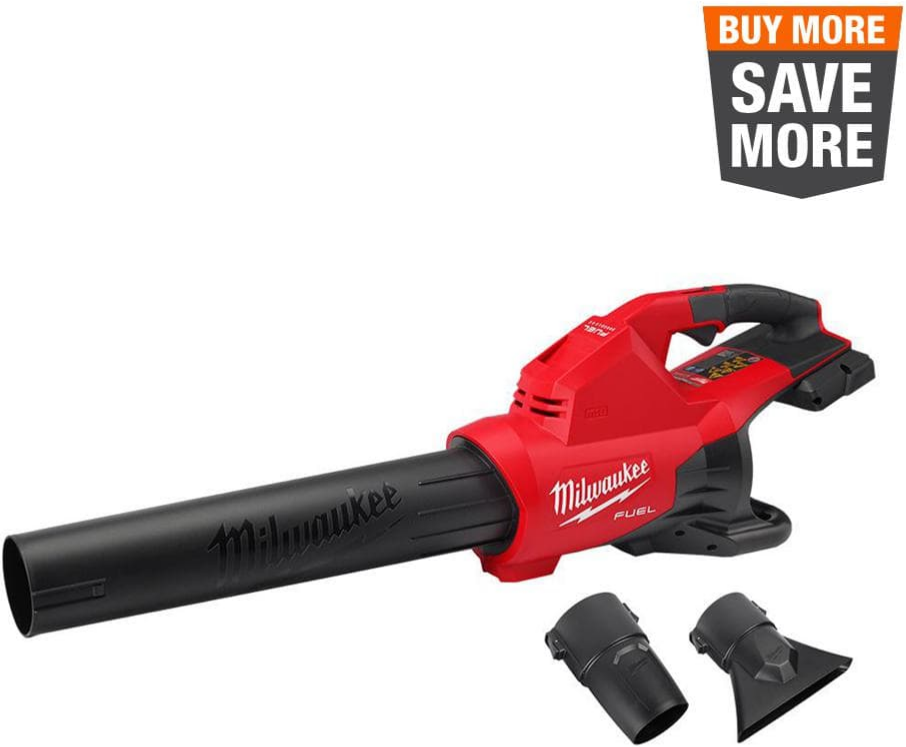 Mikwaukee m18 dual battery blower. $215.68 at Home Depot