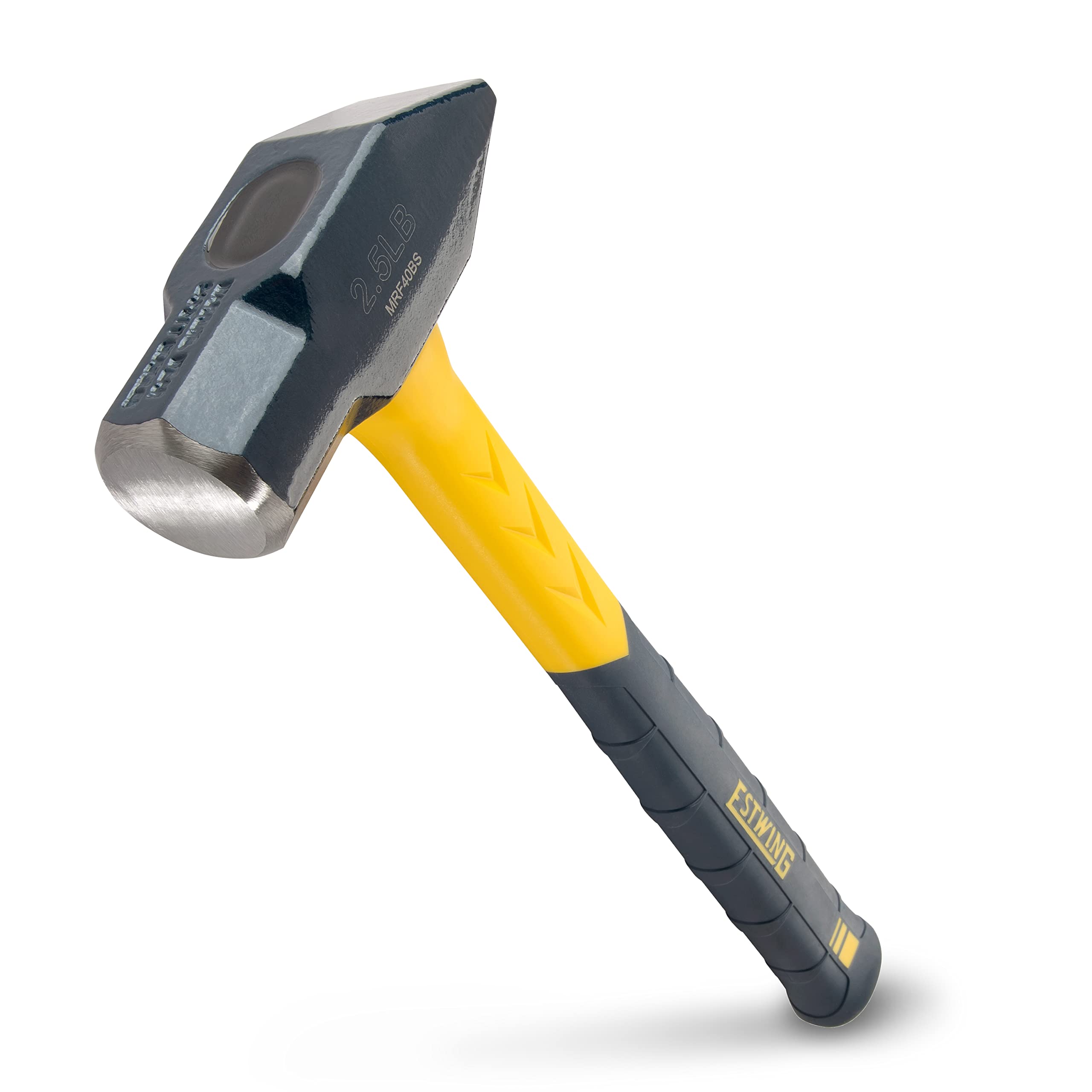 Estwing - MRF4OBS Sure Strike Blacksmith's Hammer - 40 oz Metalworking Tool with Fiberglass Handle & No-Slip Cushion Grip - Amazon - $19.98