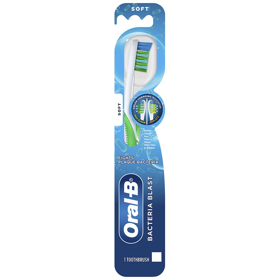 Select Walgreens Stores: Oral-B Bacteria Blast Manual Toothbrush (Soft) 5 for Free + Free Store Pickup on $10+ Orders