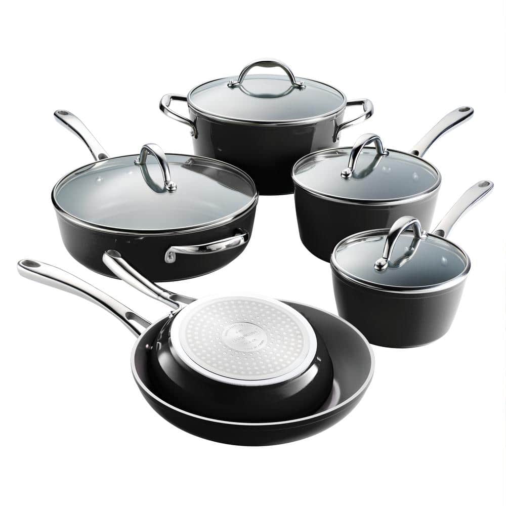 Tramontina 10 Piece Cold Forged Ceramic Cookware Set $149.95