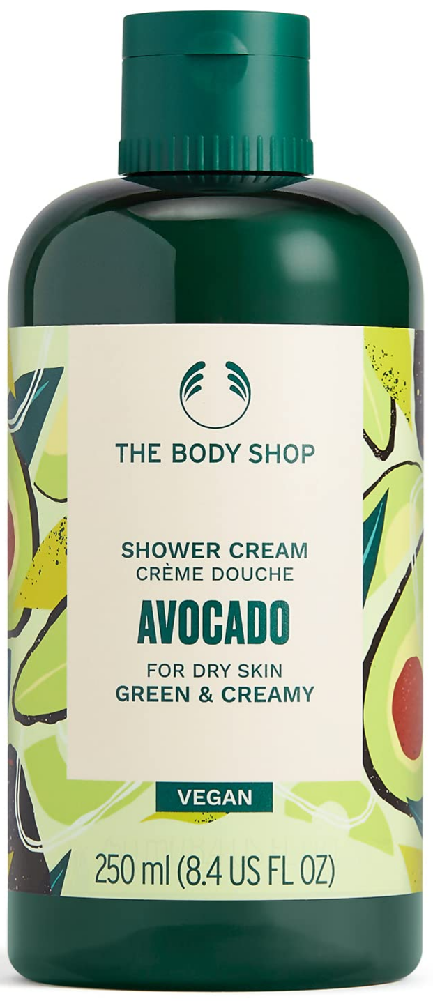 8.4oz Body Shop Avocado Cream and British Rose Petal shower gel $7 on Amazon, F/S with prime, S&S save another 5%. $6.65