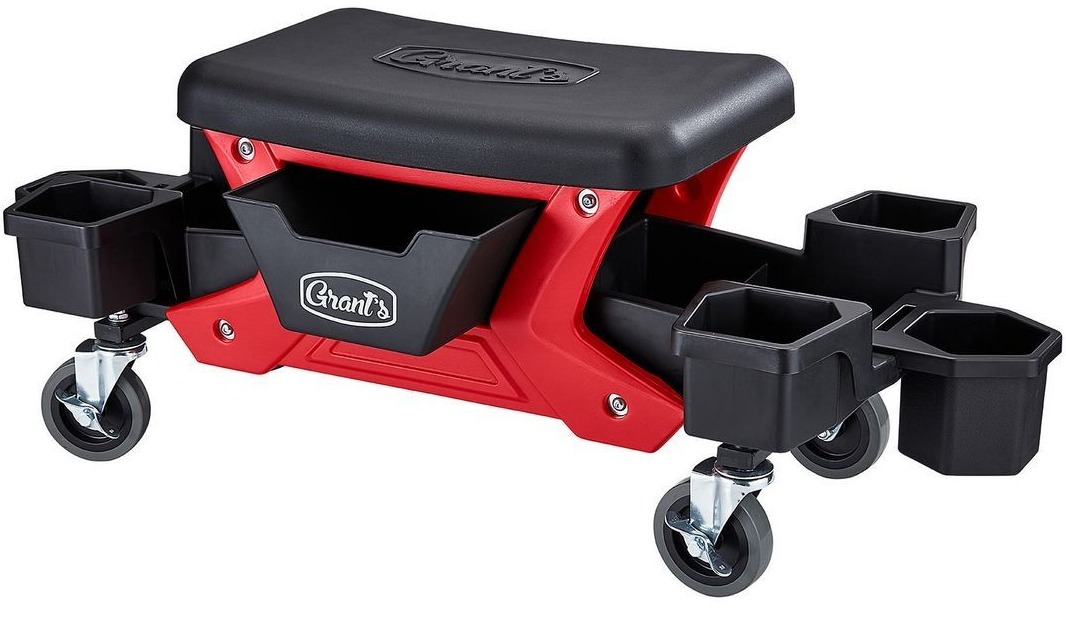GRANT'S Compact Car Mechanic Rolling Detail Seat w/ Cushion & Parts Bins $54.99 @ HF (over 20% off) Free Store Pickup