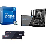 Intel Core i7-12700K + MSI Pro Z690-A ATX Mobo + 32GB G.SKILL DDR5 6400 RAM $437 + Free S/H