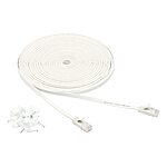 Amazon Basics RJ45 25 Foot Braided Nylon Cat 7 Ethernet Patch Cable $2.26 - AND MORE