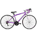 Kent Bicycles 700c Women's RoadTech Road Bicycle, Purple/White    $128