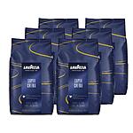 6-Pack 2.2-Lb Lavazza Whole Bean Coffee Blend (Super Crema) $67.80 w/ Subscribe &amp; Save + Free S/H