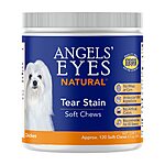 $13.29 /w S&amp;S: Angels’ Eyes Natural Tear Stain Prevention Soft Chews for Dogs, Chicken Flavor, 120 Count