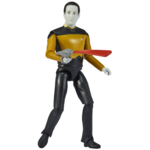 Star Trek Playmates Toys Universe: 5&quot; Lt. Commander Data “Next Generation” Action Figure with Accessories, Multi - $7.67